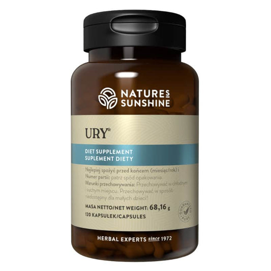 Ury Nature's Sunshine - Wsparcie układu moczowo-płciowego - 120 kapsułek