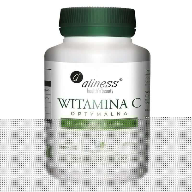 Witamina C optymalna Aliness - Synergia 4 form - 200 kapsułek