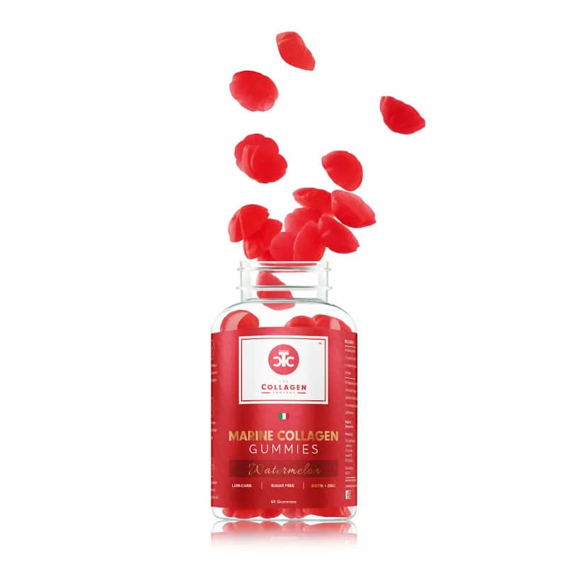 Żelki z Kolagenem Morskim o smaku arbuzowym The Collagen Company – 60 żelek