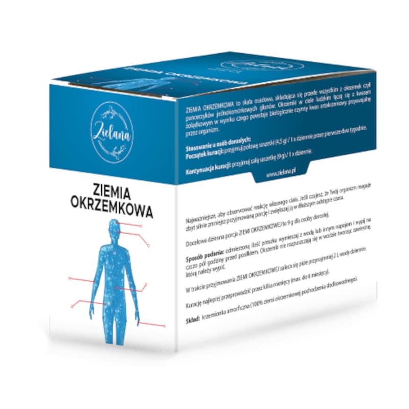 Ziemia Okrzemkowa Zielana - Oczyszczanie organizmu - 15 saszetek