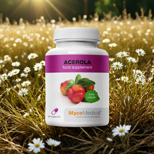 Acerola MycoMedica - Naturalne źródło witaminy C - 90 kapsułek