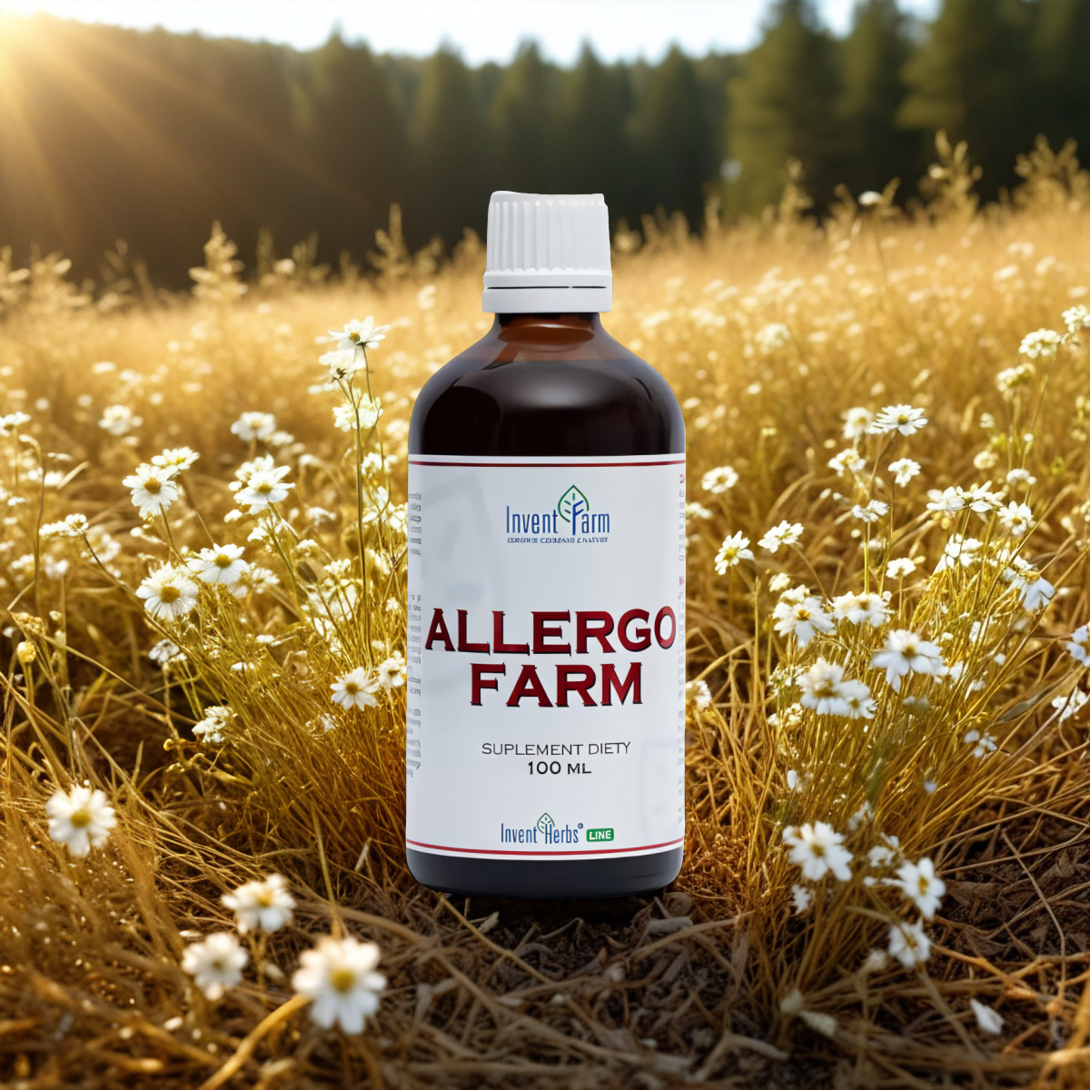 Allergo Farm Invent Farm - Wsparcie podczas alergii - 100 ml
