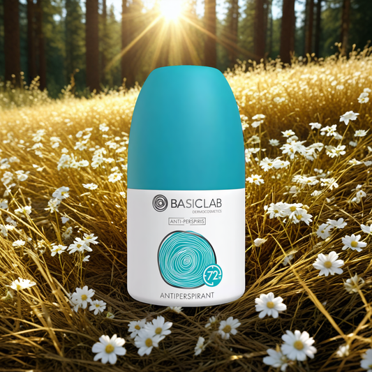 Antyperspirant 72h BASICLAB - Długotrwała ochrona przed nadmiernym poceniem - 60 ml