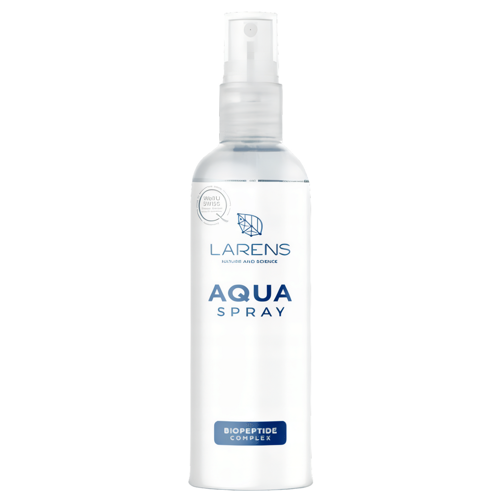 Aqua Spray LARENS WellU - Lekka nawilżająco-odświeżająca mgiełka peptydowa w sprayu - 100 ml 
