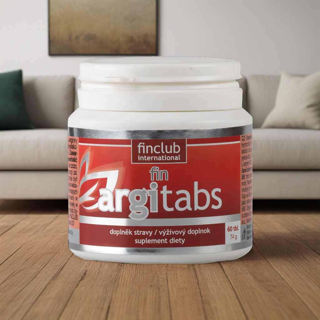 Argitabs Finclub - L-arginina - 60 tabletek