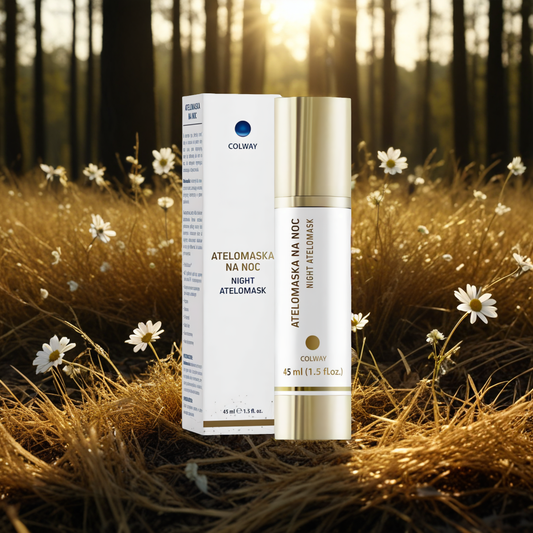 Atelomaska na Noc Colway - Całonocna intensywna regeneracja skóry - 45 ml