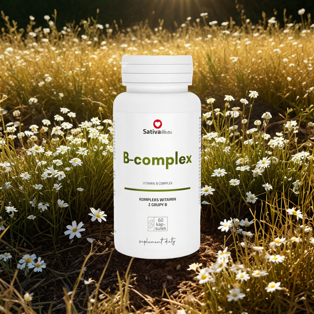 B-complex+minerały Sativa Life - Witaminy z grupy B