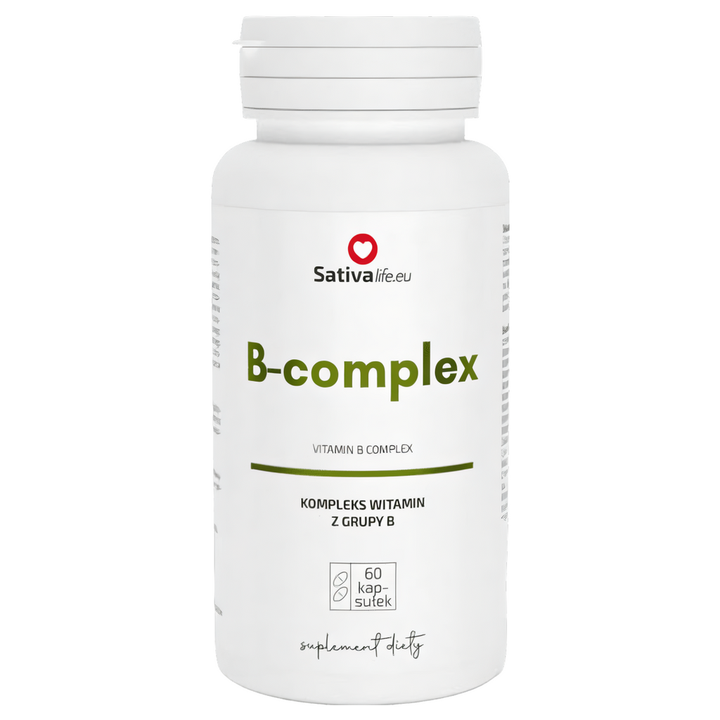 B-complex+minerały Sativa Life - Witaminy z grupy B