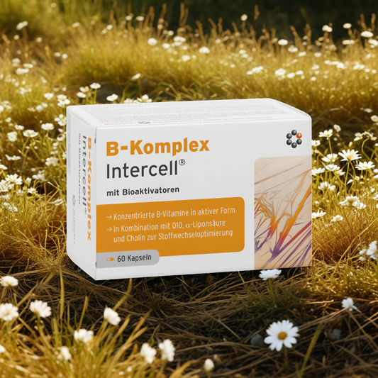 B-Komplex Intercell Mitopharma - Kompleks witamin z grupy B - 60 kapsułek