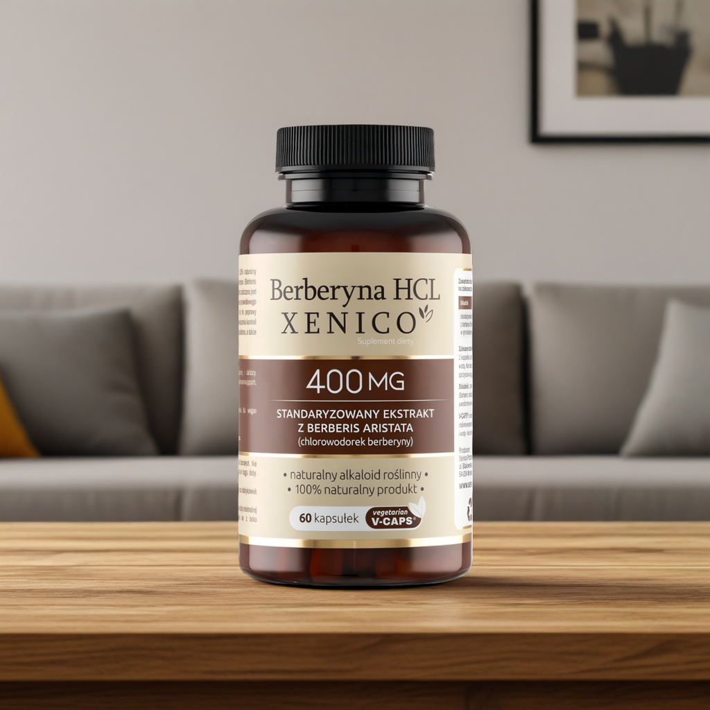 Berberyna HCL Xenico Pharma - Układ krążenia - 60 kapsułek