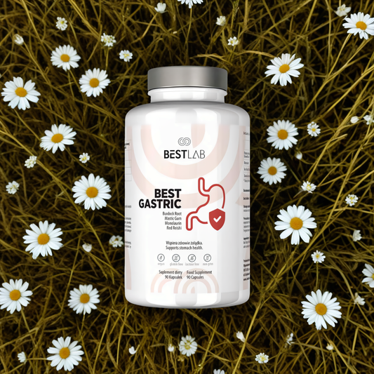 BestGastric Best Lab - Wspiera zdrowie żołądka - 90 kapsułek
