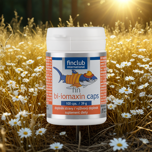 Bi-iomaxin caps Finclub - Olej z ryb - źródło kwasów omega-3 (EPA, DHA) - 100 kapsułek