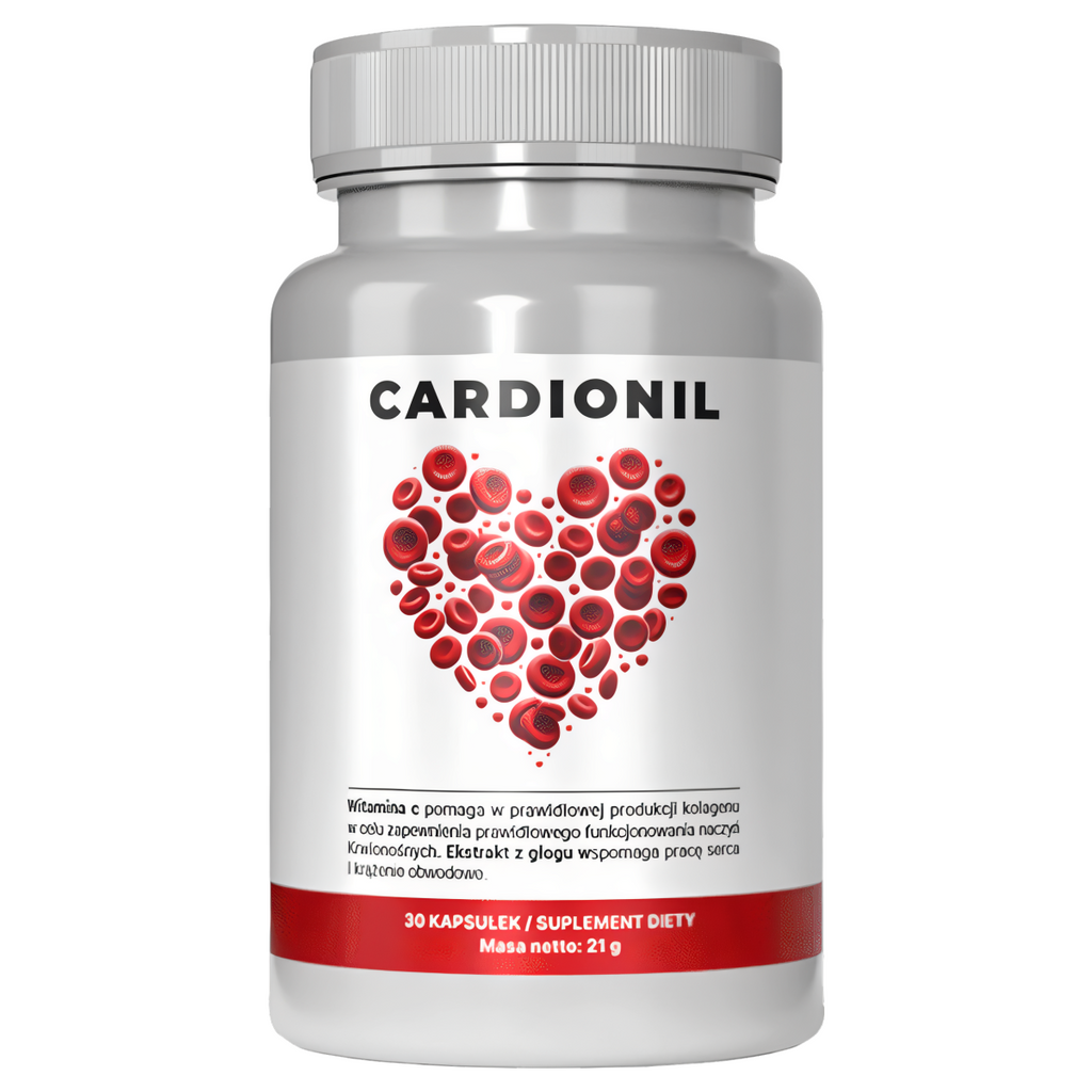 Cardionil - Wsparcie układu sercowego - 30 kapsułek