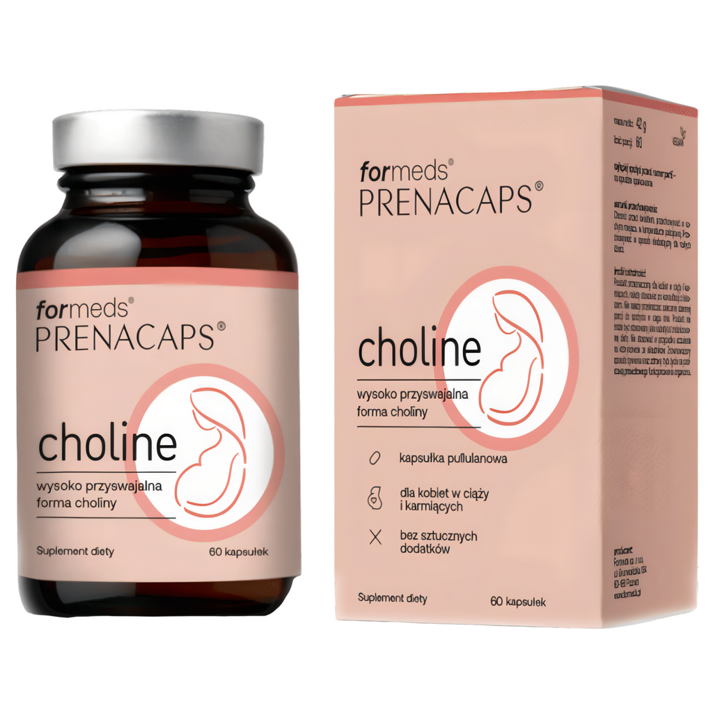 Choline Formeds Prencaps - Wysoko przysfajalna forma choliny - 60 kapsułek