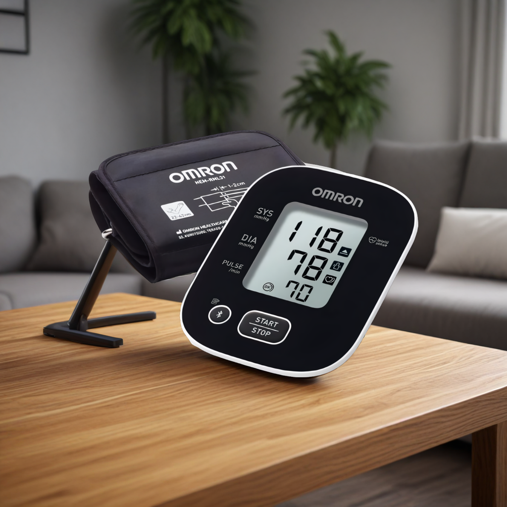 Ciśnieniomierz naramienny OMRON M2 Intelli IT+ z funkcją Bluetooth + dzienniczek