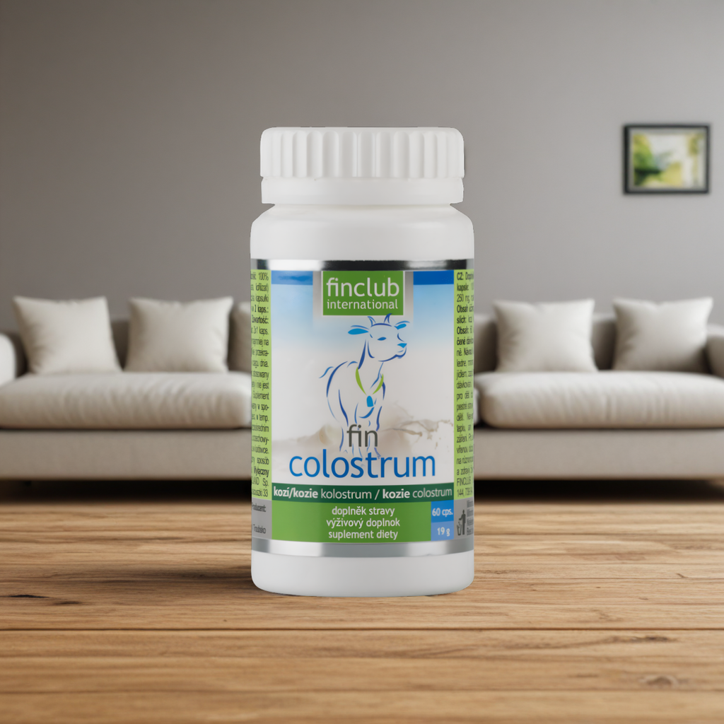 Colostrum Finclub - 100% colostrum (siara) kozy - 60 kapsułek