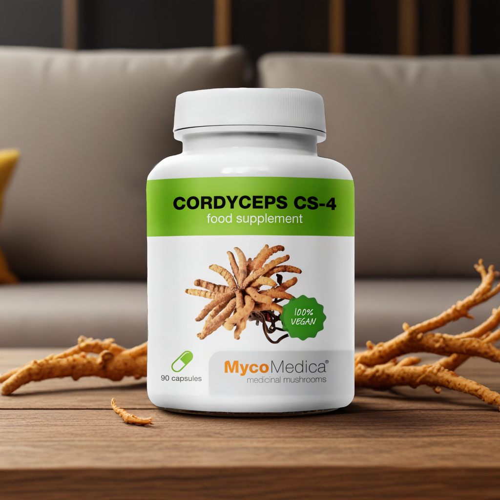 Cordyceps CS-4 MycoMedica 500 mg - Maczużnik chiński w optymalnym stężeniu - 90 kapsułek