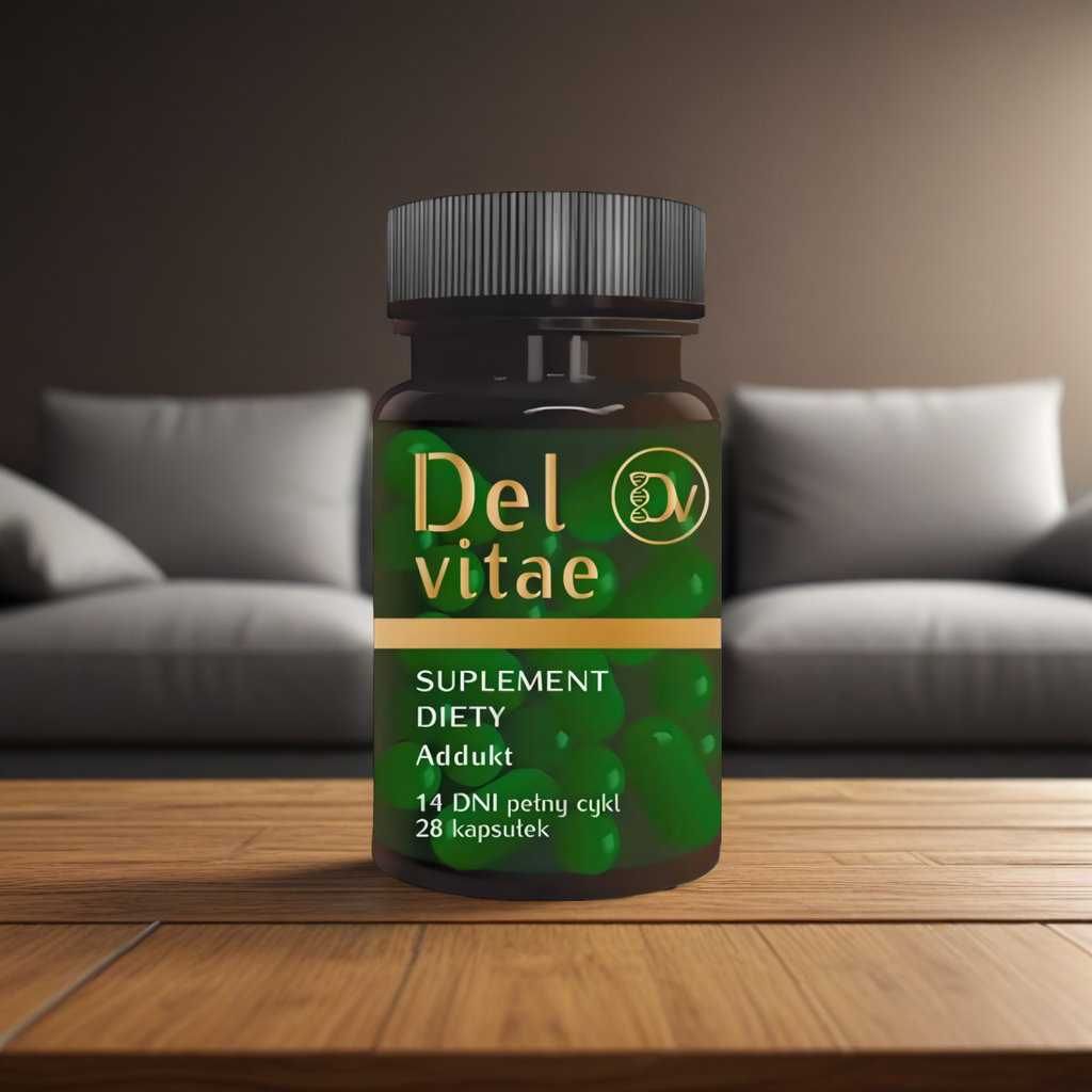 Del Vitae Kwas humusowy - Detoks dla Twojego organizmu - 28 kapsułek