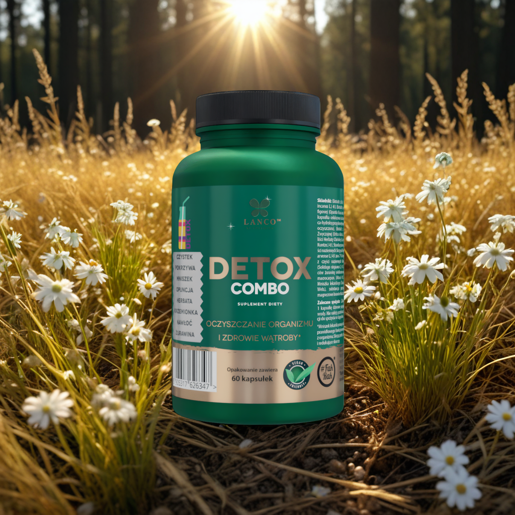 DETOX Combo Lanco - Oczyszczenie organizmu - 60 kapsułek