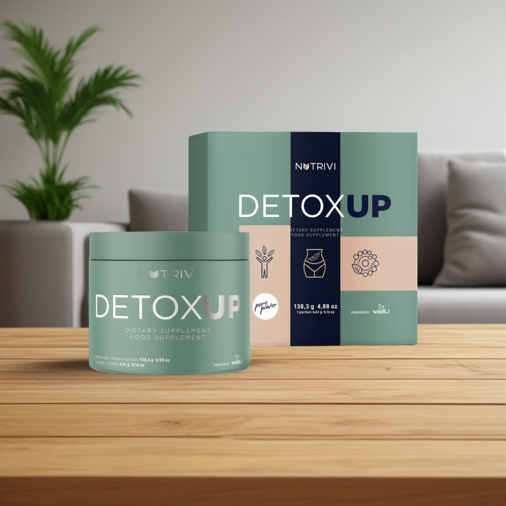 DetoxUP NUTRIVI WellU - Koktajl detoksykująco-oczyszczający - 138,3 g