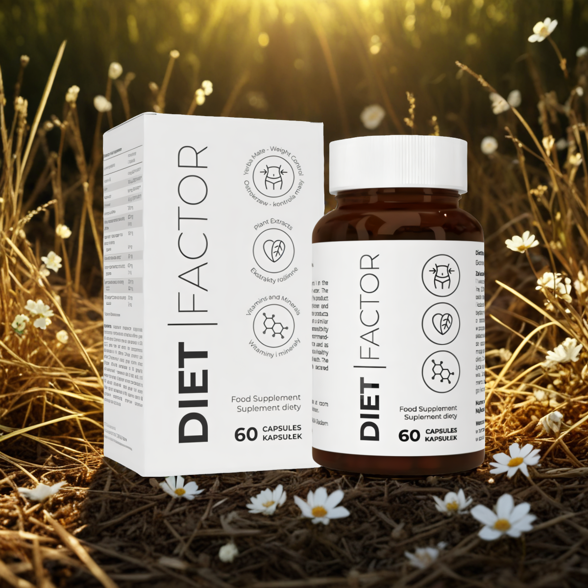 DIET FACTOR Wspomaga odchudzanie - 60 kapsułek