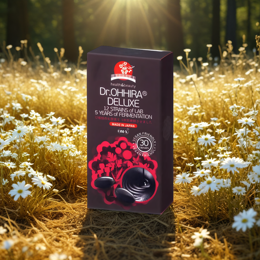 Dr. OHHIRA Deluxe Probiotyk 12 gatunków bakterii kwasu mlekowego - 30 kapsułek