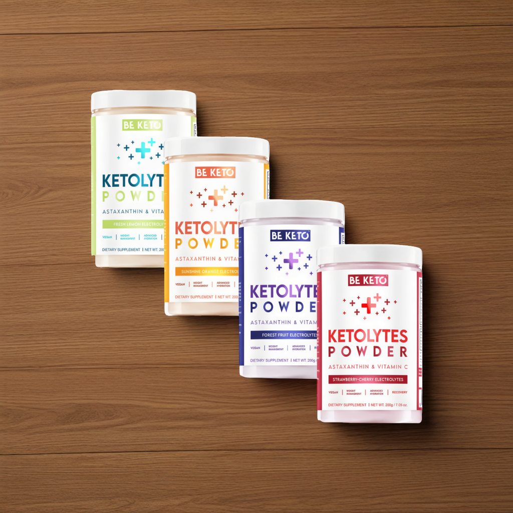 Elektrolity Ketolytes w proszku BeKeto - Różne smaki - 200 g (Smak: swieza-cytryna)