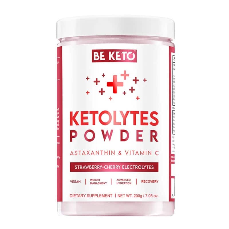 Elektrolity Ketolytes w proszku BeKeto - Różne smaki - 200 g (Smak: swieza-cytryna)