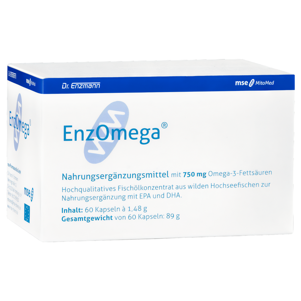 EnzOmega MSE mitopharma - Czyste kwasy omega-3 - 60 kapsułki