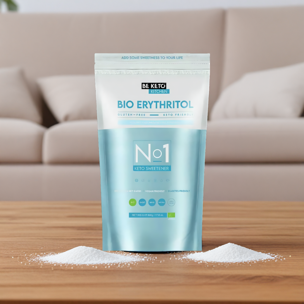 Erytrytol BeKeto - No1 Bio Organic Zaminnik cukru, zero kalorii - 500 g