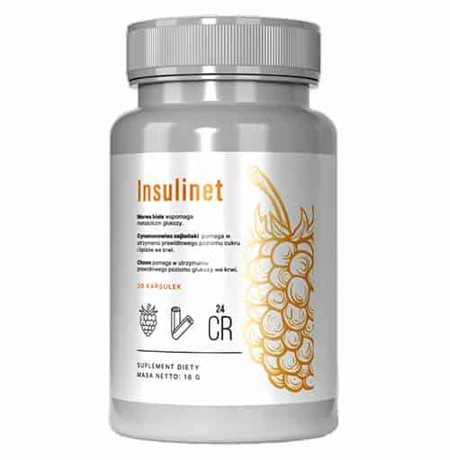 Insulinet - Wpływa na prawidłowy poziom cukru - 30 kapsułek
