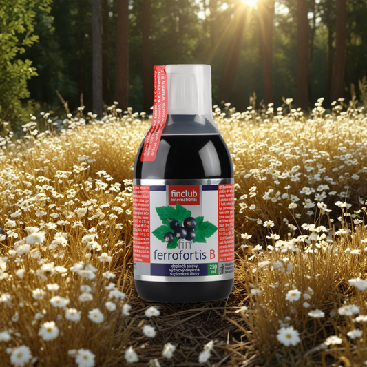 Ferrofortis B Finclub - Żelazo pochodzenia roślinnego - 250 ml