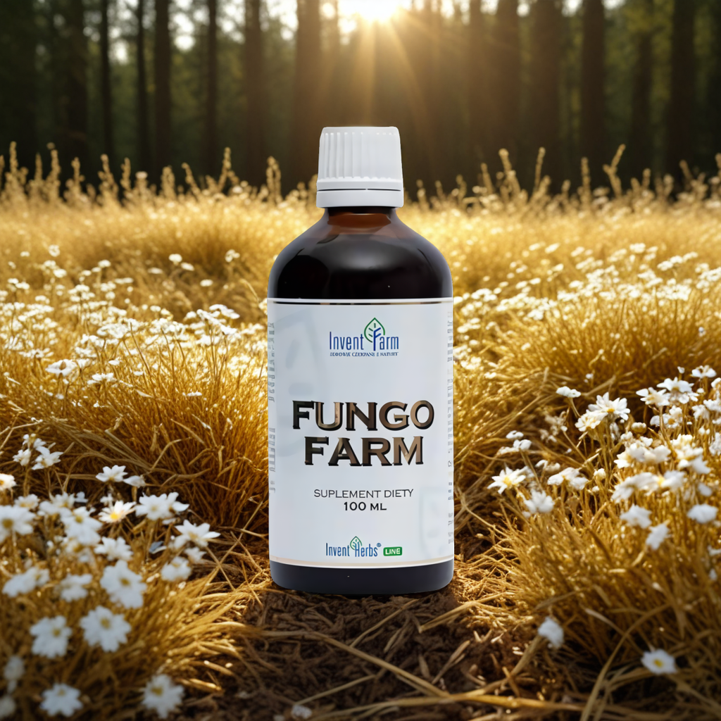 Fungo Farm Invent Farm - Wsparcie organizmu - 100 ml płyn doustny