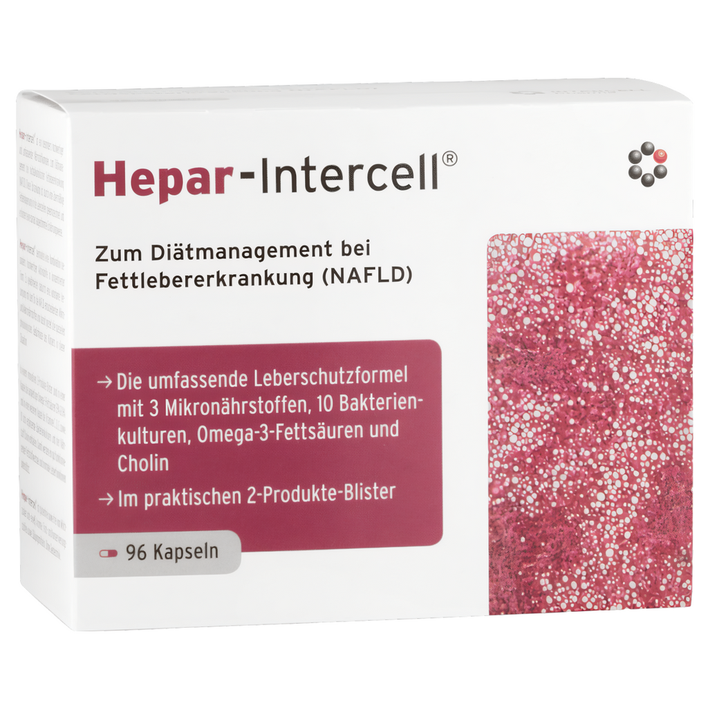 Hepar Intercell Mitopharma - Wsparcie ochrony wątroby - 96 kapsułek
