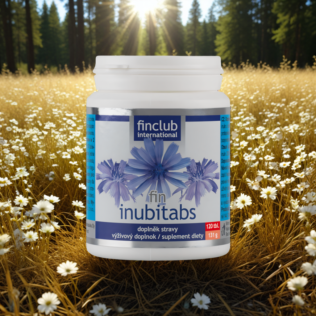 Inubitabs Finclub - Korzeń cykorii - 120 tabletek