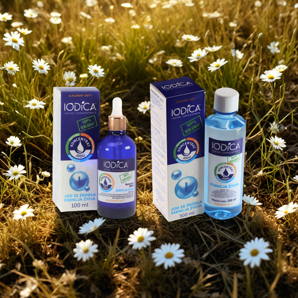 Iodica - Naturalny koncentrat jodu 100 ml lub 300 ml (Pojemnosc: 100-ml)
