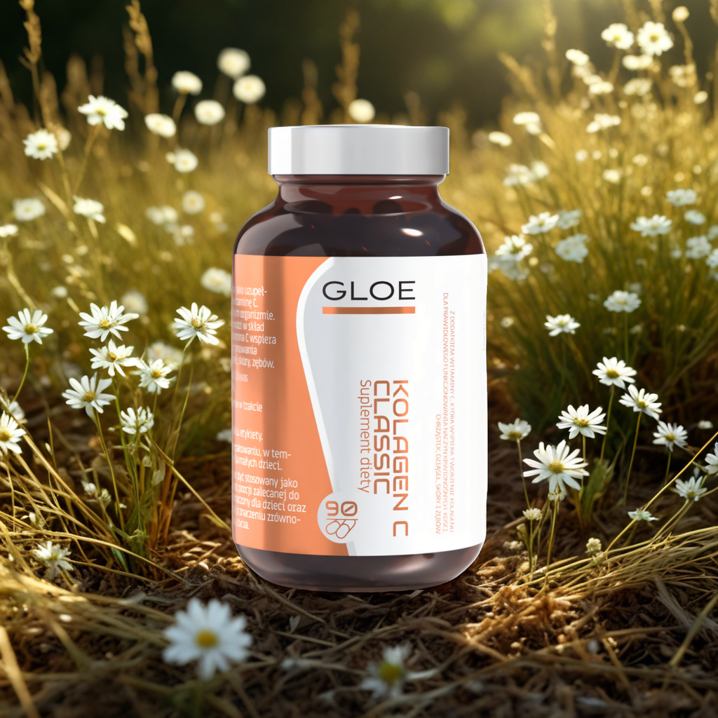 Kolagen C Classic Gloe - Uzupełninie kolagenu w organizmie - 90 kapsułek