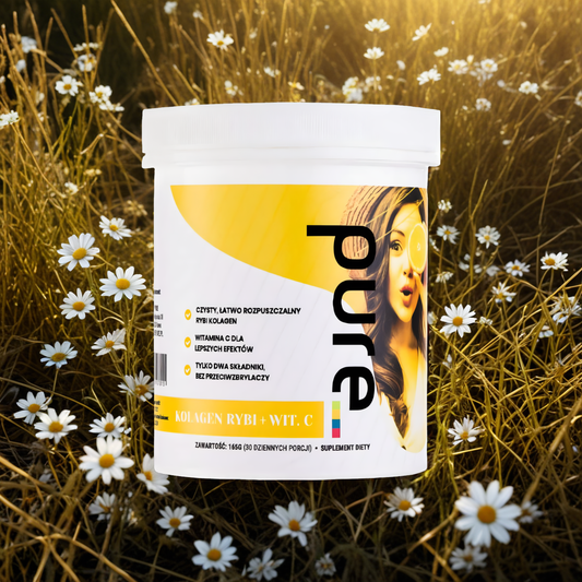 Kolagen rybi z witaminą C Pure Tylko 2 składniki – 30 porcji (165 g)