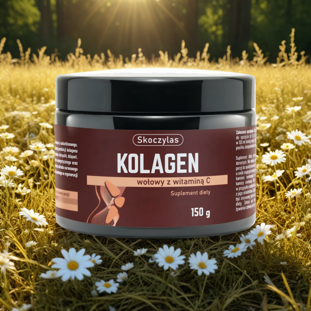 Kolagen wołowy Skoczylas -  Z dodatkiem witaminy C - 150 g