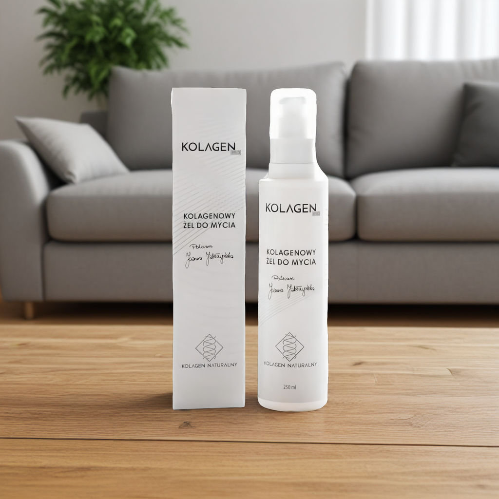 Kolagenowy Żel Do Mycia Kolagen PRO - Idealnie czysta, gładka i piękna skóra - 250 ml