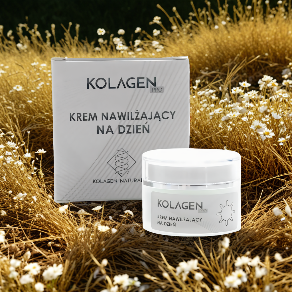 Krem nawilżający do twarzy na dzień Kolagen PRO - 50 ml