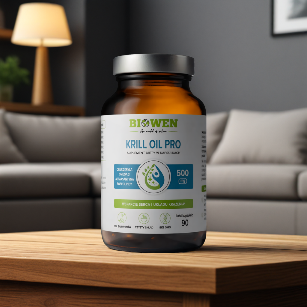 Krill Oil Pro Biowen - Olej z kryla - 90 kapsułek