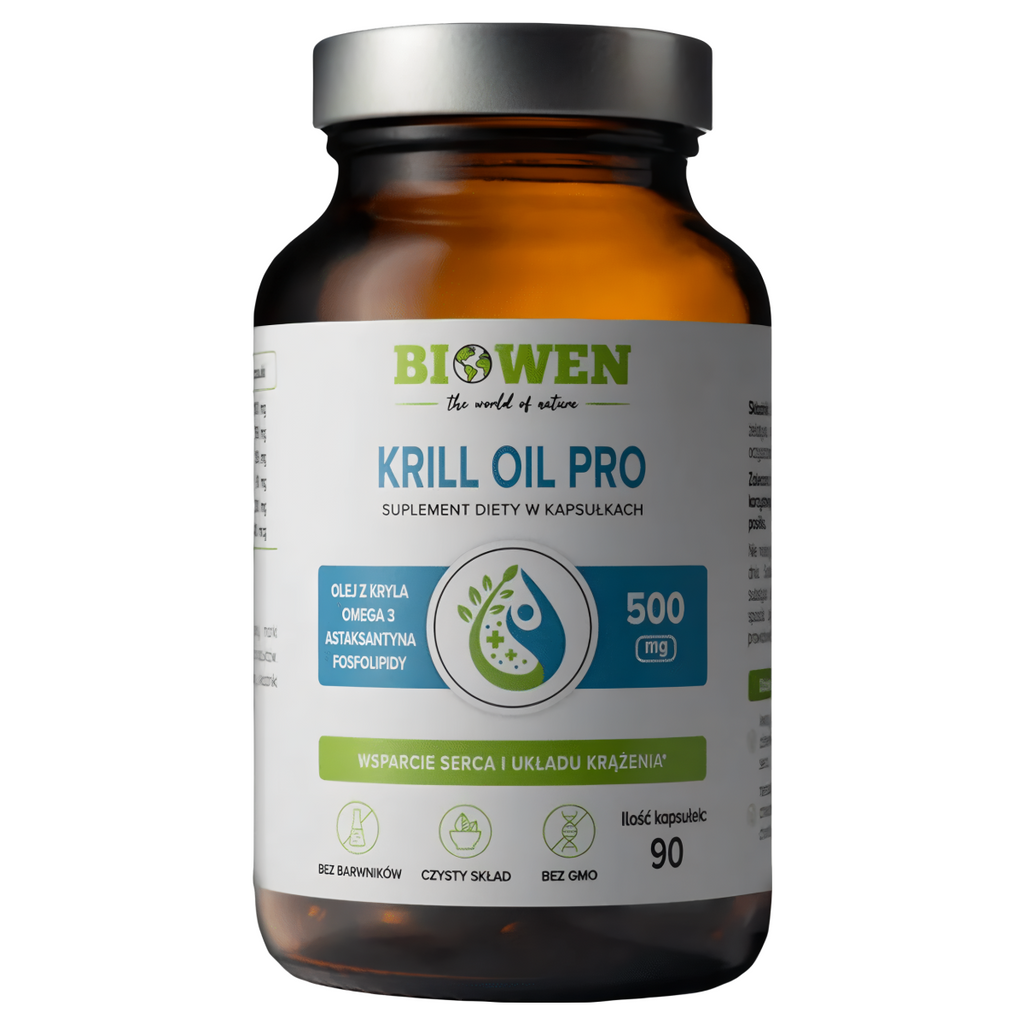 Krill Oil Pro Biowen - Olej z kryla - 90 kapsułek