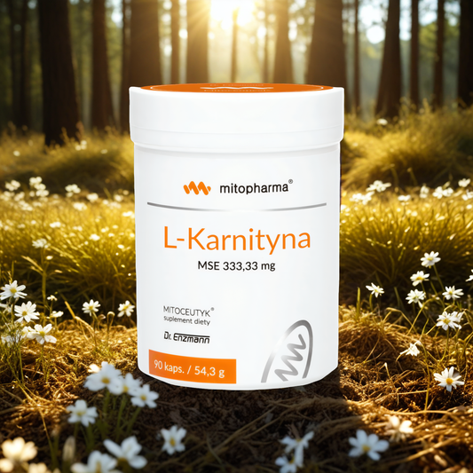L Karnityna MSE Mitopharma - Wsparcie energii i metabolizmu - 90 kapsułek