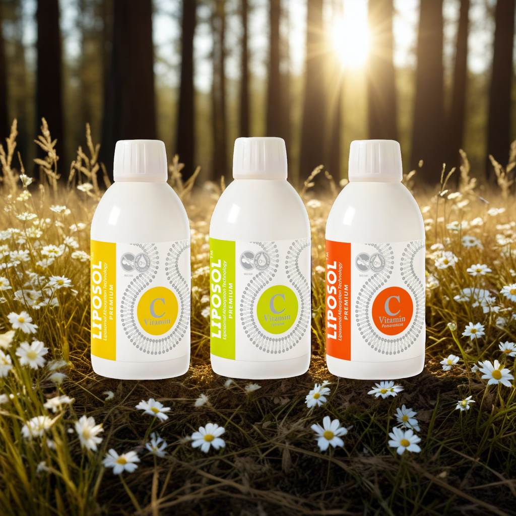 Liposomalna Witamina C 1000 LIPOSOL Aliness - Suplement diety w płynie - 250 ml (Smak: pomaranczowy)