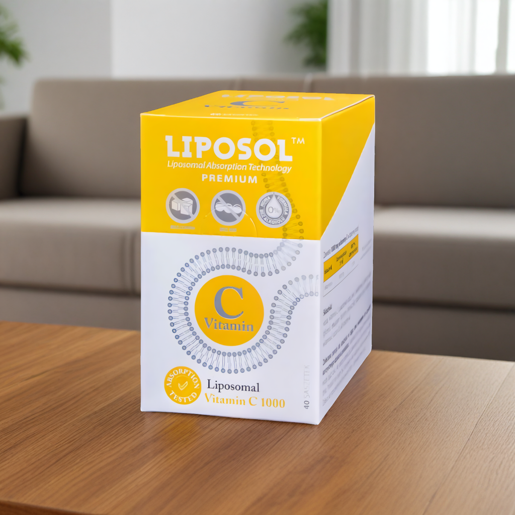 Liposomalna Witamina C 1000 LIPOSOL Aliness – Suplement diety w saszetkach – 40 saszetek