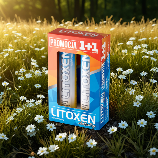 Litoxen Xenico Pharma - Elektorlity - 2 x 20 tabletek musujących
