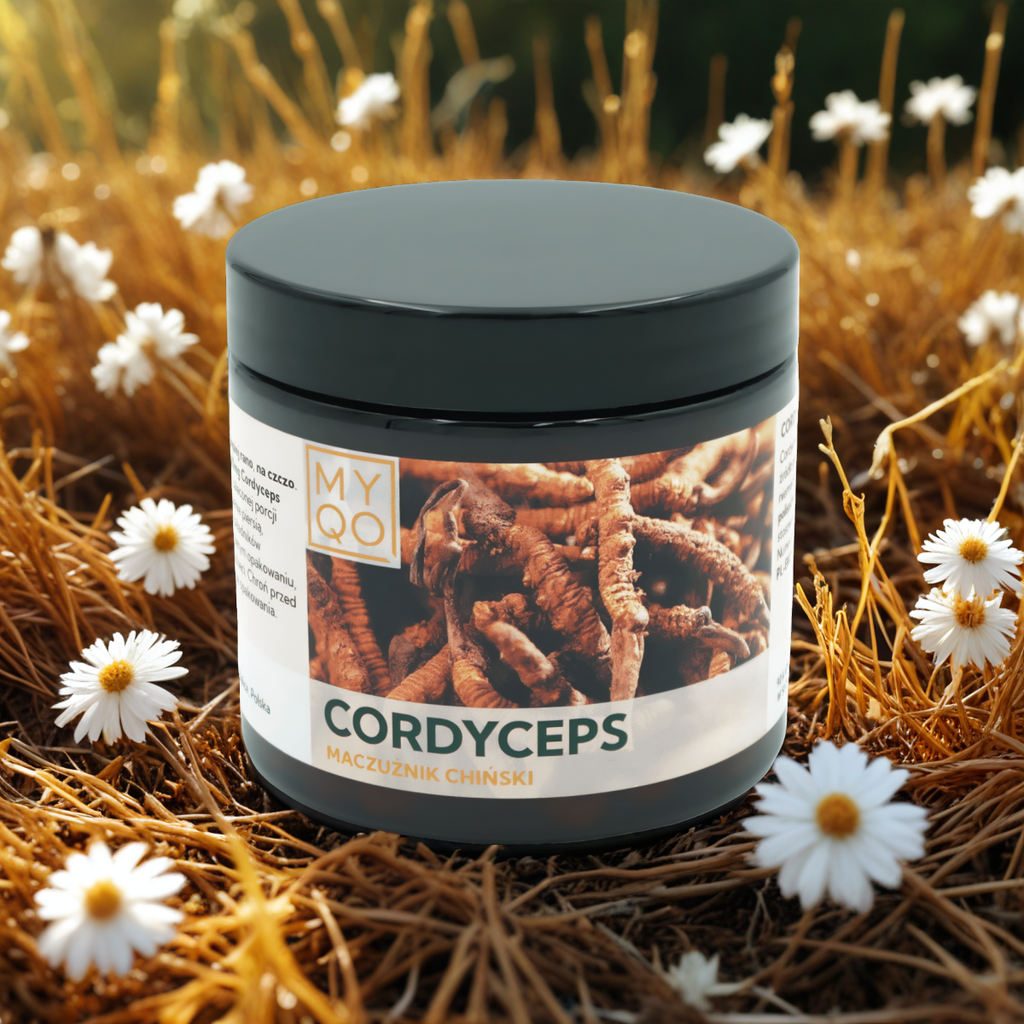 Maczużnik Chiński Cordyceps MYQO 500 mg 30% - 90 kapsułek