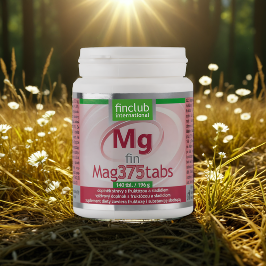 Mag375tabs Finclub - Magnez z Morza Martwego - 140 tabletek