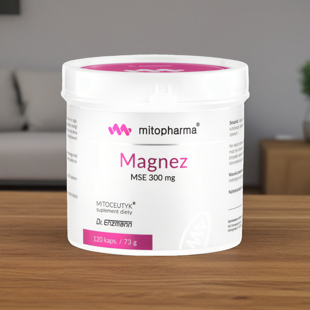 Magnez MSE Mitopharma - Wsparcie dla organizmu - 120 kapsułek